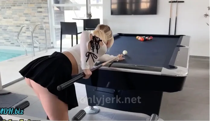 Lia Engel – Pool Table Sextape Video Leaked