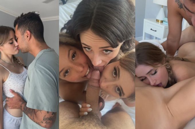 Bronwin Aurora – Foursome Sex Tape Video Leaked