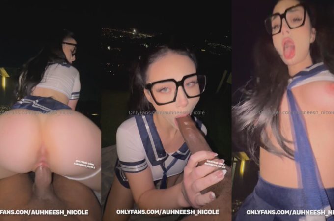 Auhneesh Nicole – Student Sextape Video Leaked