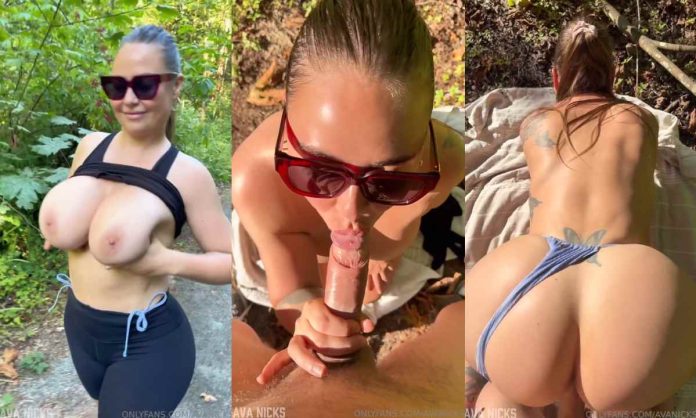 Ava Nicks – Forest Fuck With Nice Creampie Video Leaked