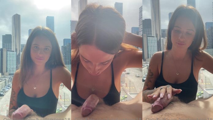 Chelsea Regan Gives A Titjob And Gets A Cum On Her Tits Video Leaked