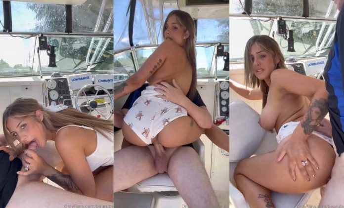Bearuby Gets Fucked On A Boat Video Leaked