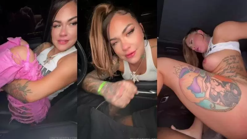 Karmen Karma – Sucking And Fucking BBC In A Car Video Leaked