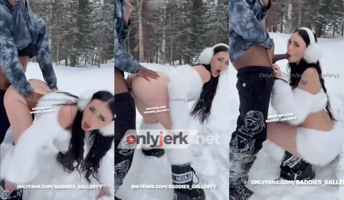 Auhneesh Nicole – Snowy Sextape Video Leaked