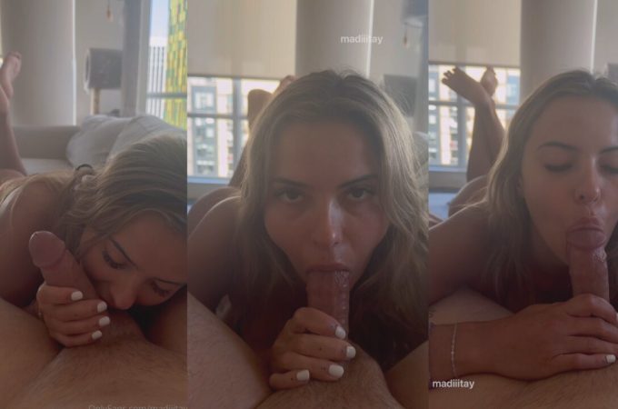 Madiiitay – Sloppy Wet Blowjob Video Leaked
