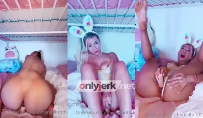 Therealbrittfit – Squirting Time Video Leaked