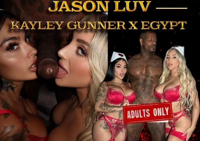 Kayley Gunner & The Official Egypt – Red Hot Threesome With Jason Luv Video Leaked