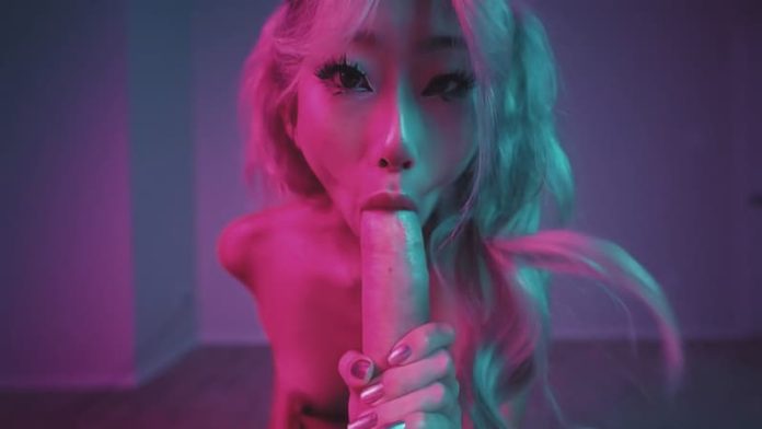 Aeries Steele – Blowjobs In A Neon Room Video Leaked
