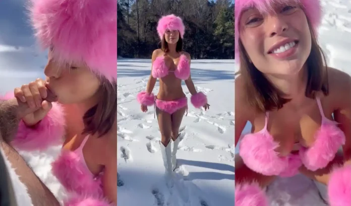 Veronica Perasso – Winter Wonderland Blowjob Video Leaked